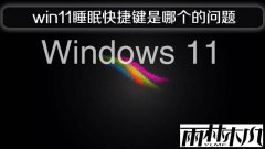 ����ľ��win11˯�߿�ݼ����ĸ�������õ�����